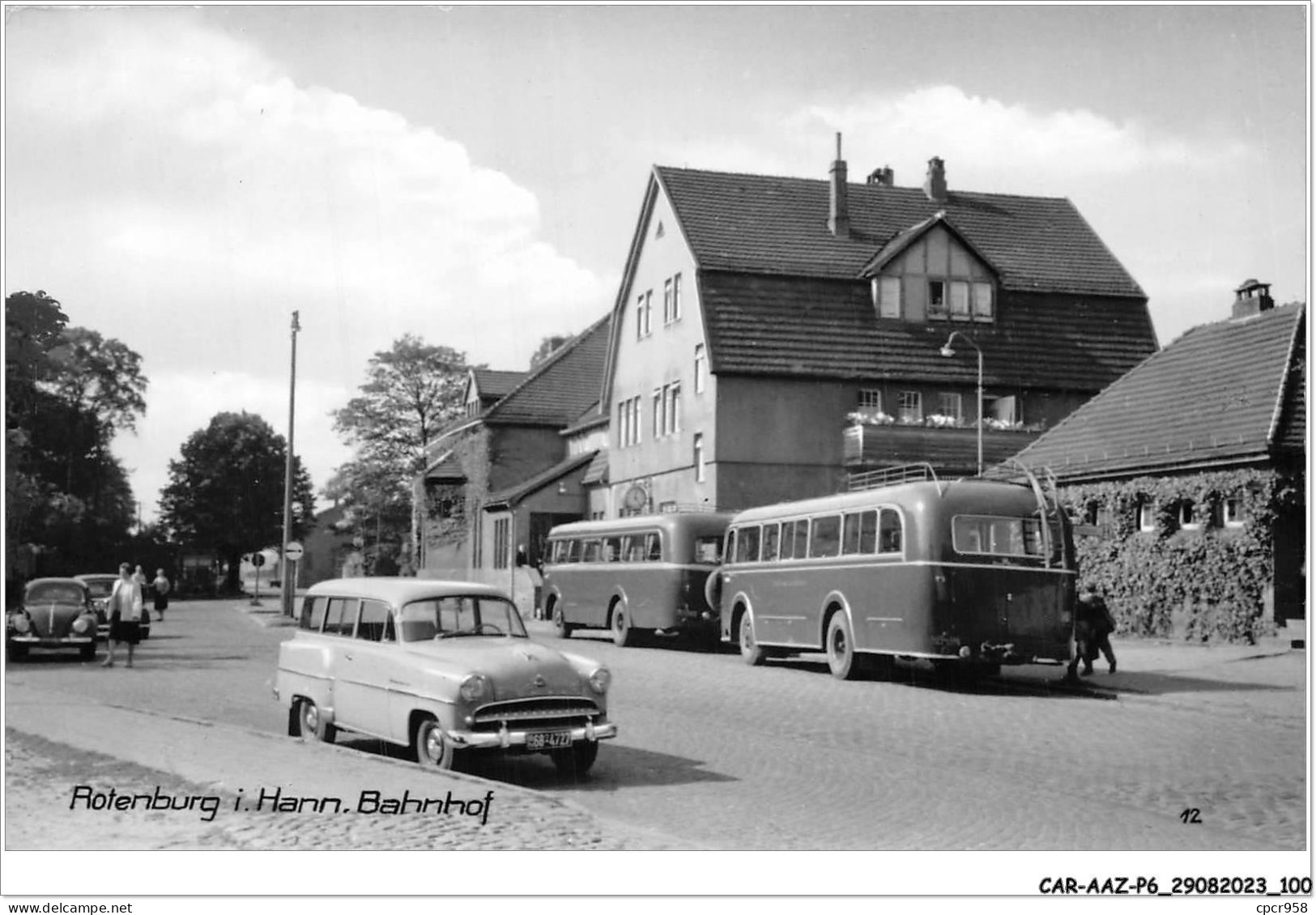 CAR-AAZP6-0457 - ALLEMAGNE - Rotenburg I Hann Bahnhof  - Other & Unclassified