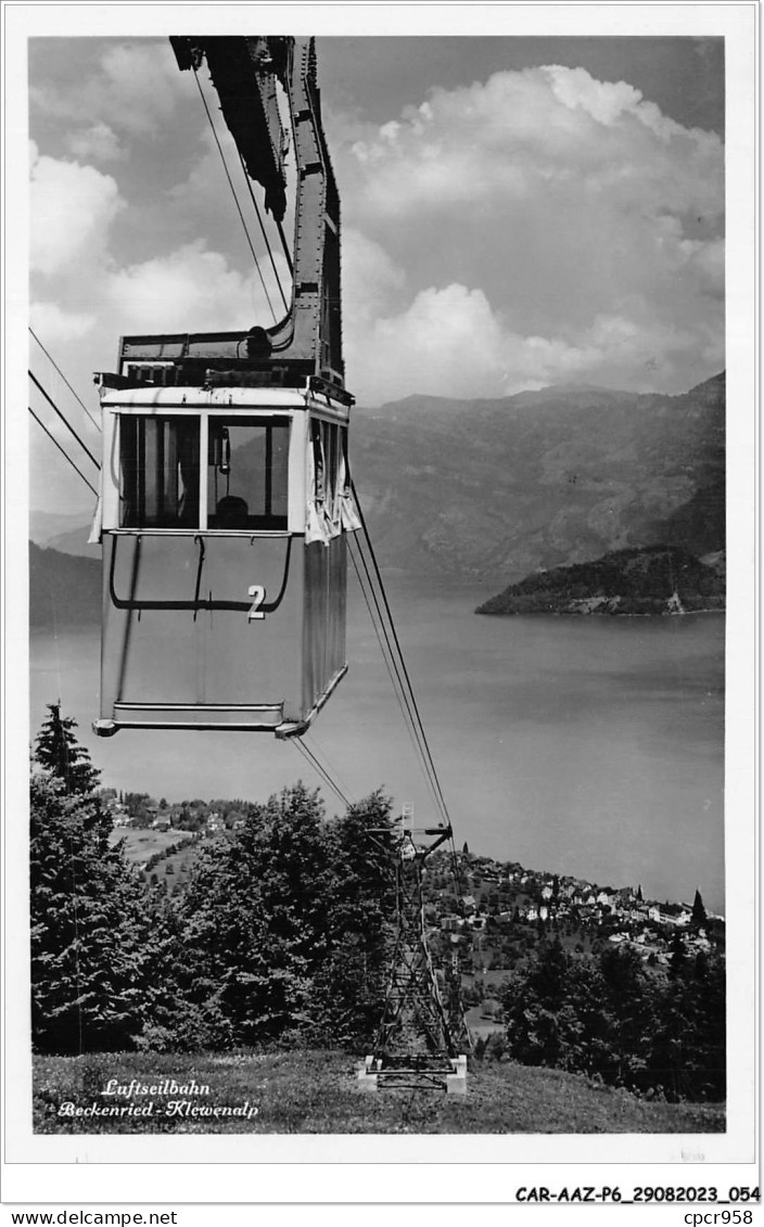 CAR-AAZP6-0434 - SUISSE - Luftseilbahn - Beckenried - Klewenalp  - Autres & Non Classés