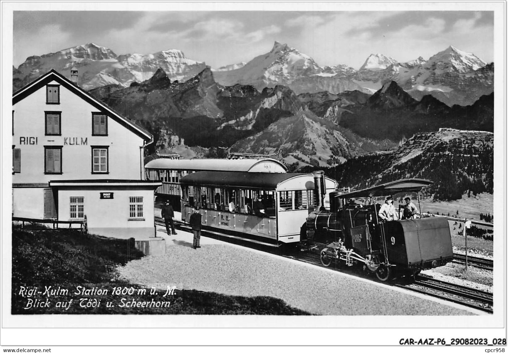 CAR-AAZP6-0421 - SUISSE - Rigi-kulm - Station 1800m  - Altri & Non Classificati