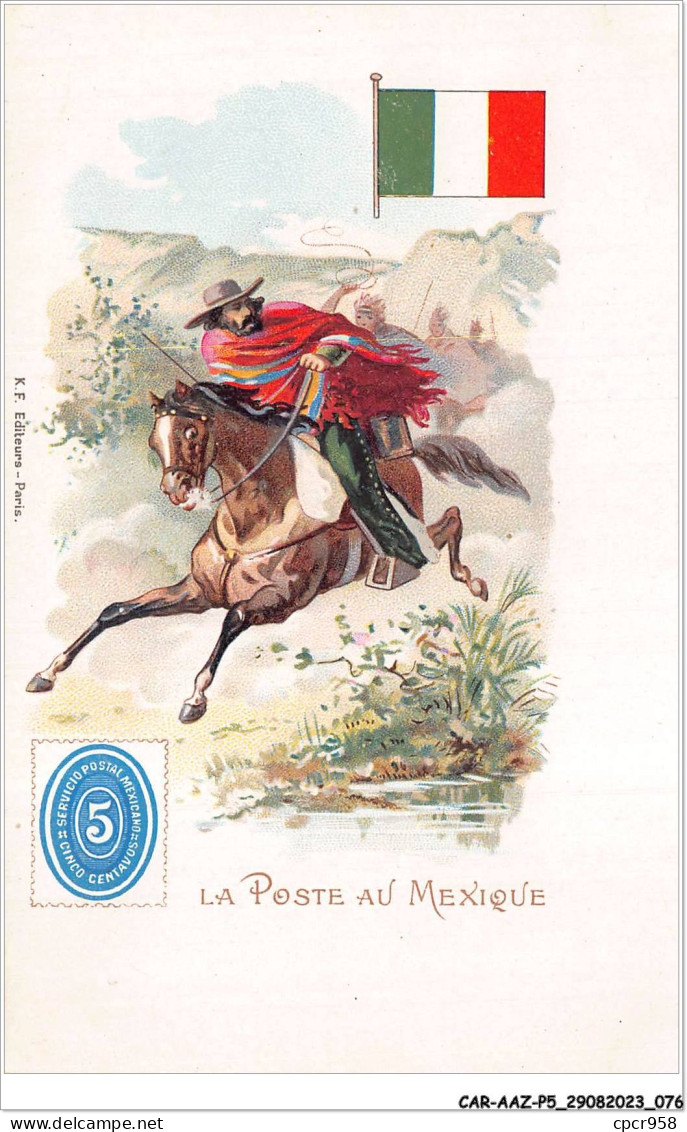 CAR-AAZP5-0374 - MEXIQUE - La Poste Au Mexique  - México