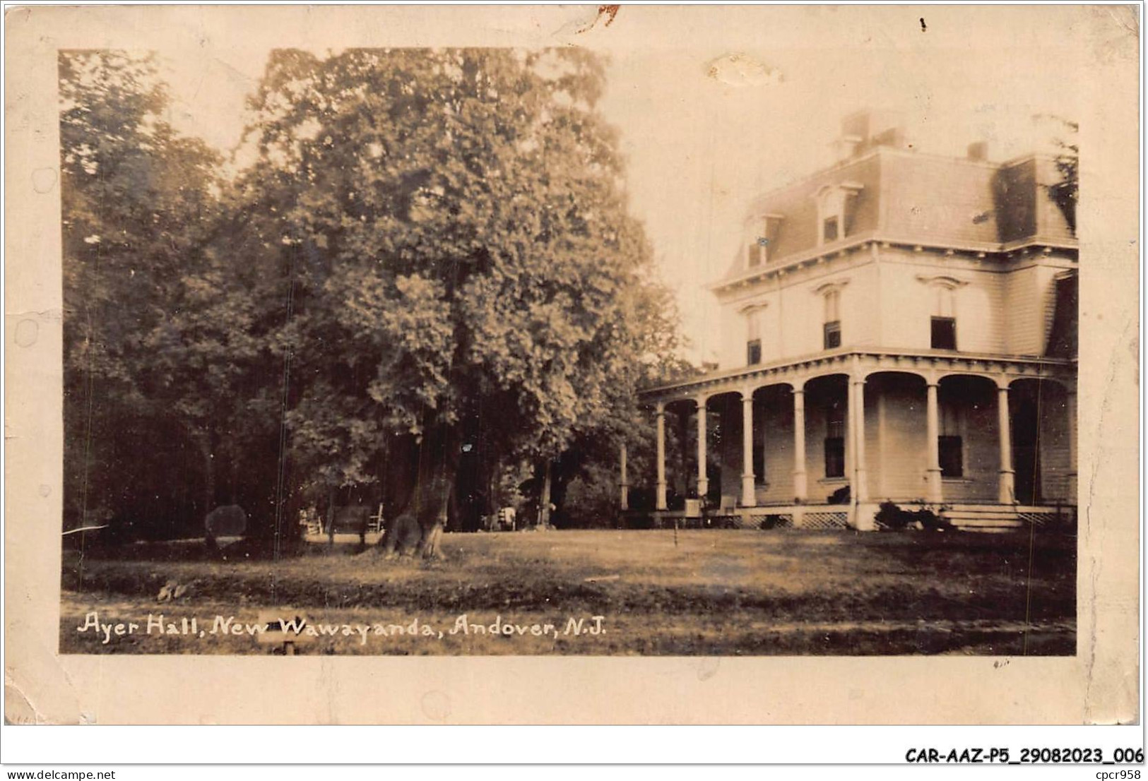 CAR-AAZP5-0339 - USA - This Is The Home At The Camp Where Visitors Live During Their Sejours - Other & Unclassified