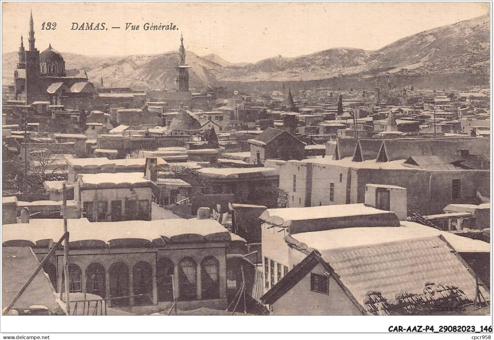 CAR-AAZP4-0323 - LIBAN - DAMAS - Vue Générale  - Lebanon