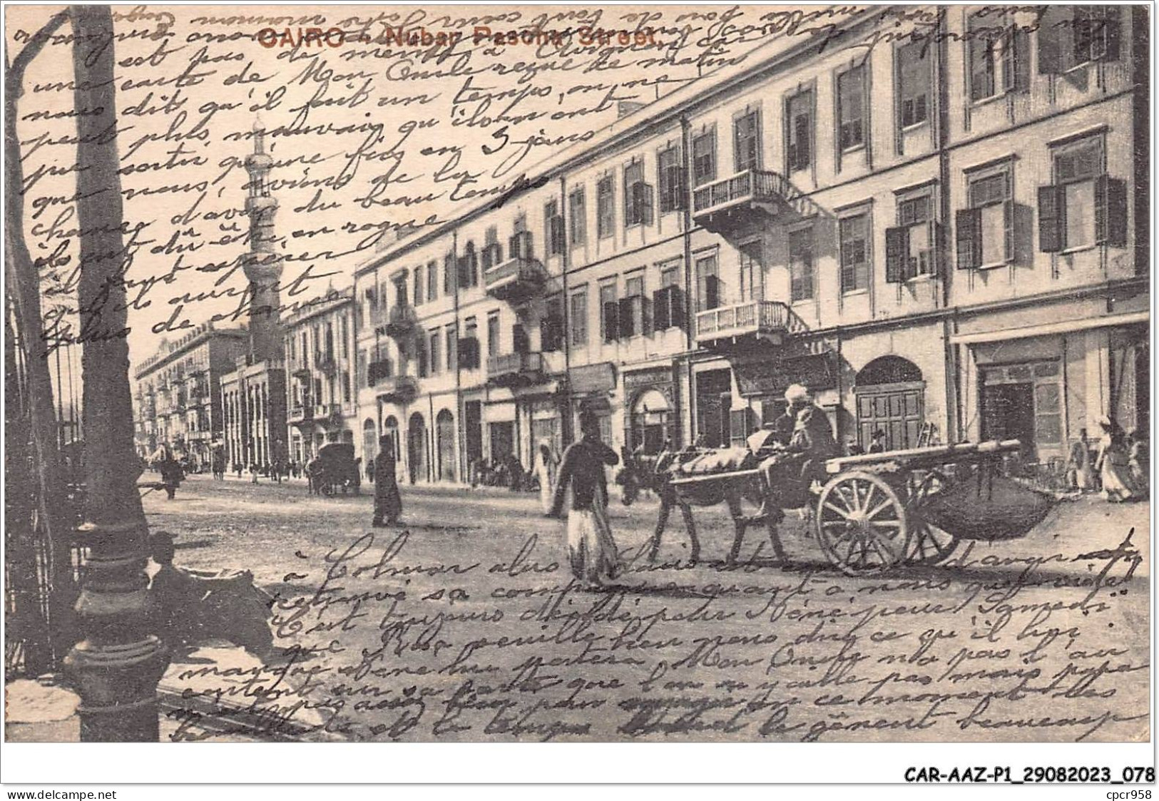 CAR-AAZP1-0040 - EGYPTE - CAIRE - Street - Cairo