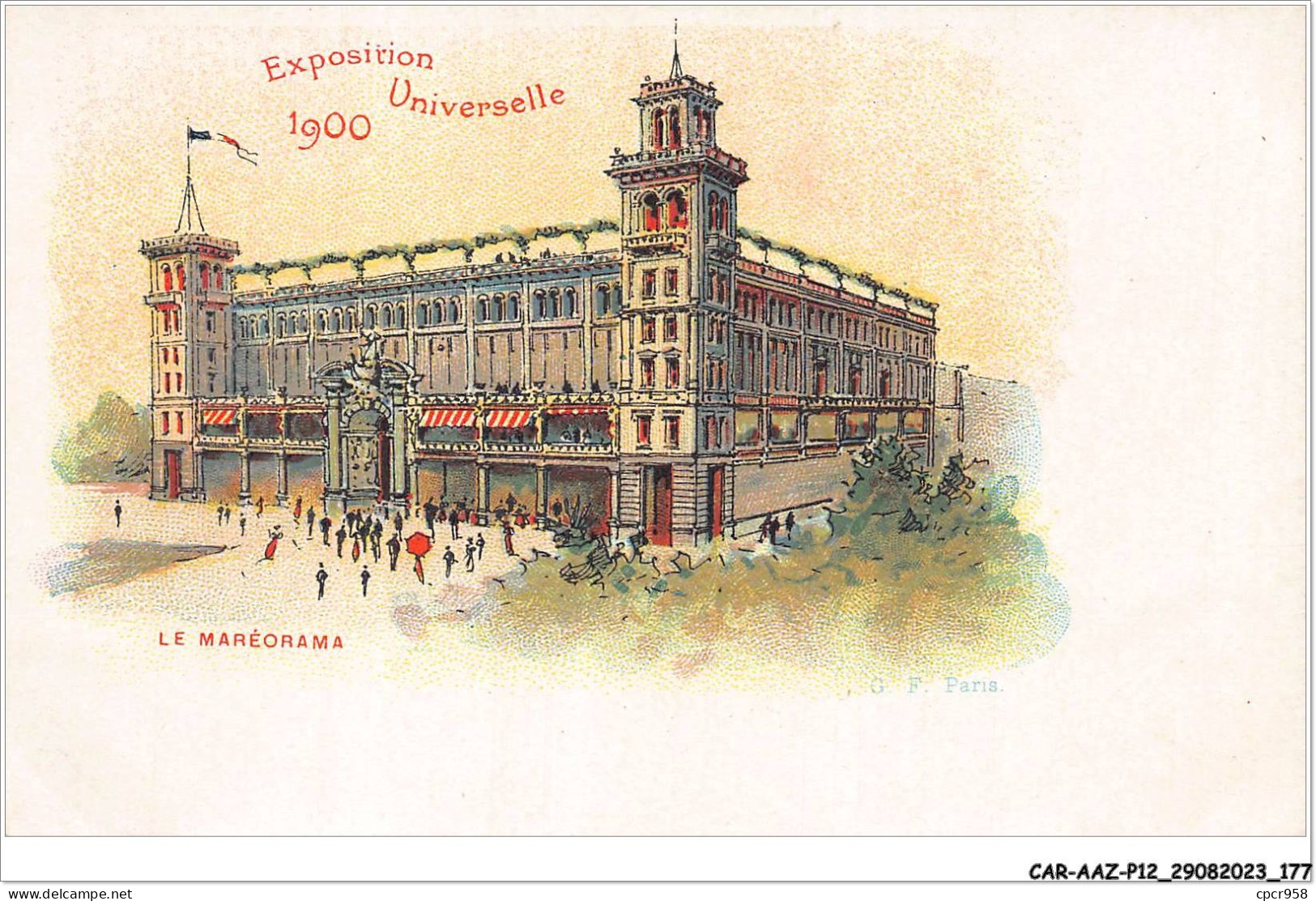 CAR-AAZP12-0959 - ILLUSTRATEUR - Exposition Universelle 1900 - Le Maréorama  - Other & Unclassified