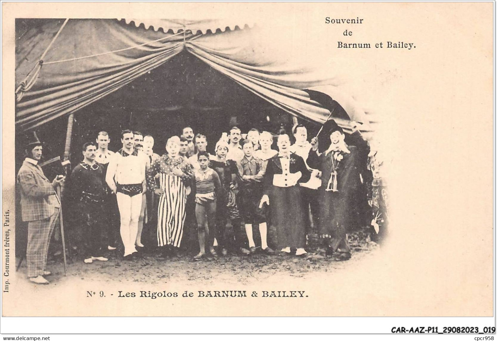 CAR-AAZP11-0825 - CIRQUE - Les Rigolos De Barnum Et Bailey  - Zirkus