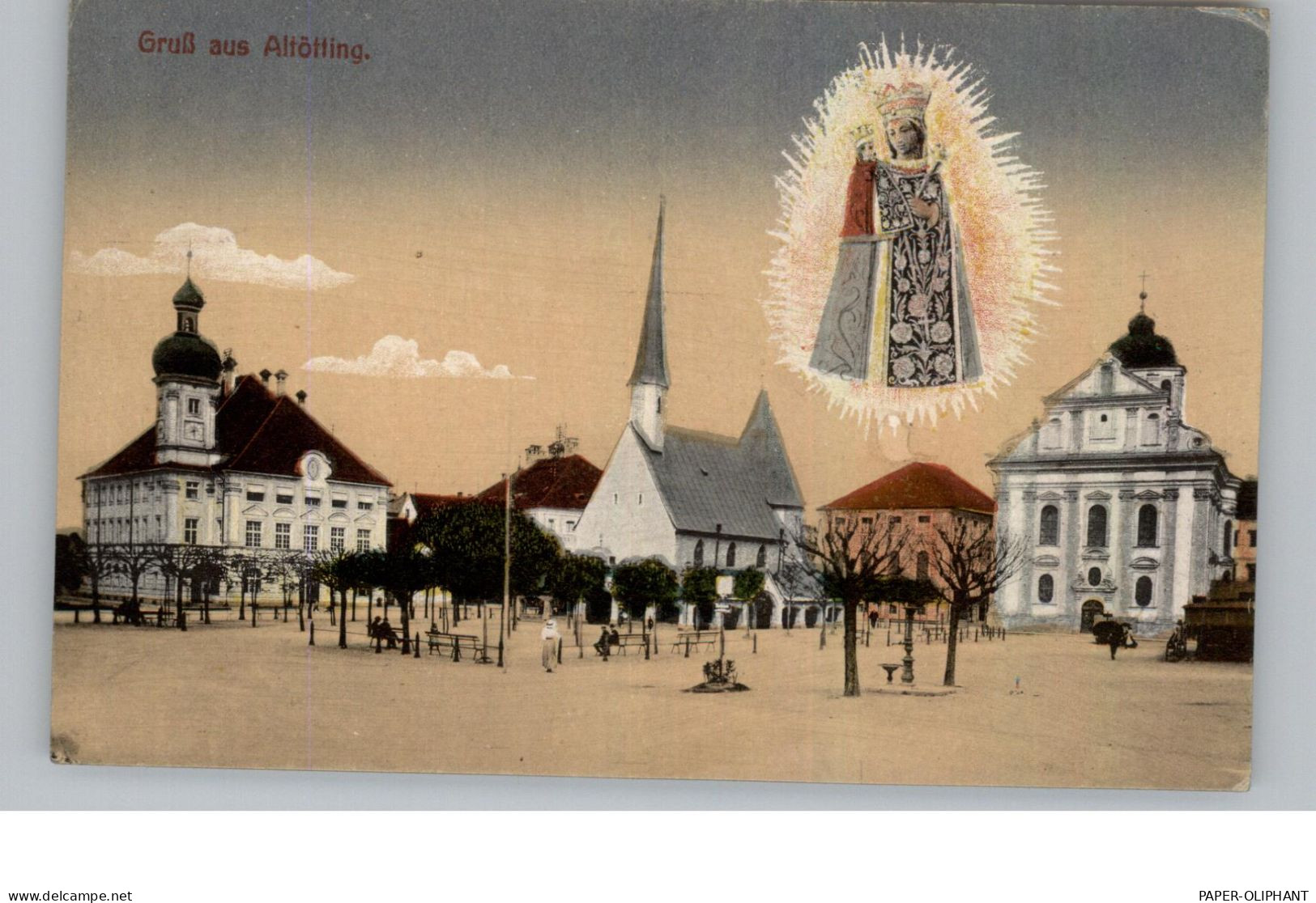 8262 ALTÖTTING, Gruß Aus..., 1919 - Altötting