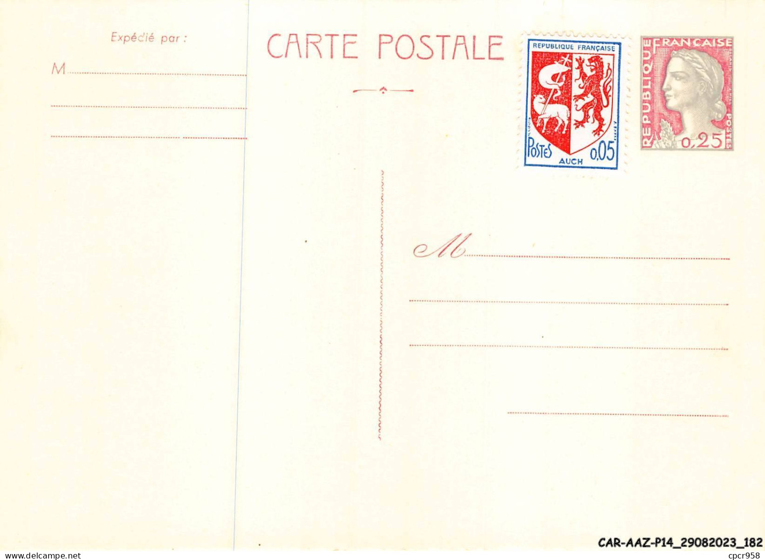 CAR-AAZP14-1145 - REPRESENTATIONS DE TIMBRES - République Française  - Timbres (représentations)