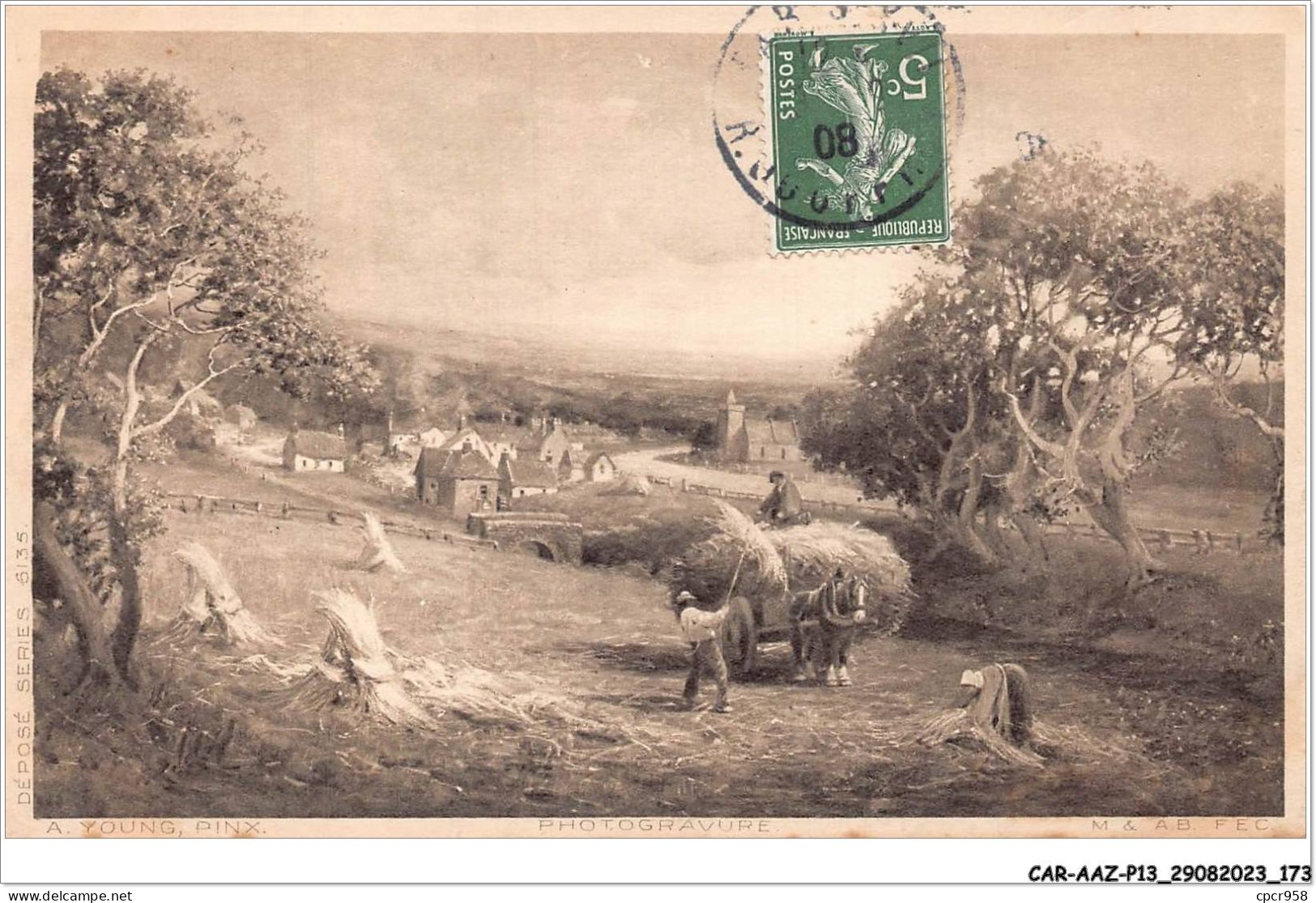 CAR-AAZP13-1051 - AGRICULTURE - Le Rassage Des Foins  - Autres & Non Classés