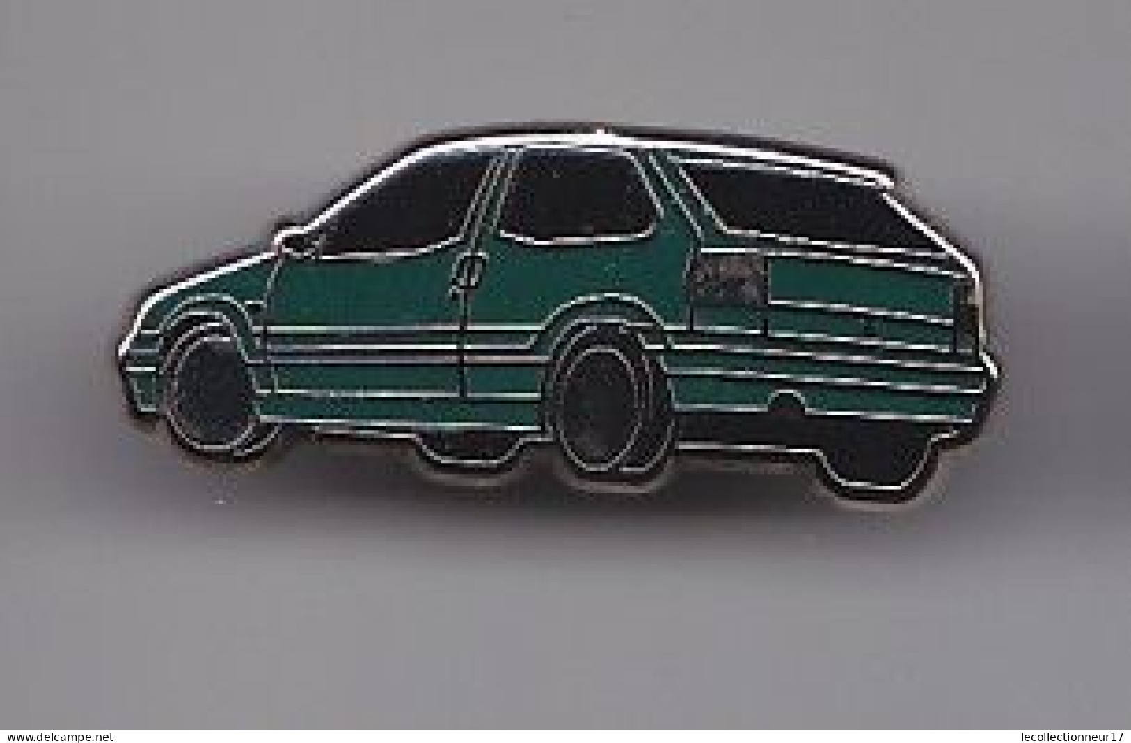 Pin's Coupé  Citroën ZX  De Couleur Verte   Réf 4639 - Citroën