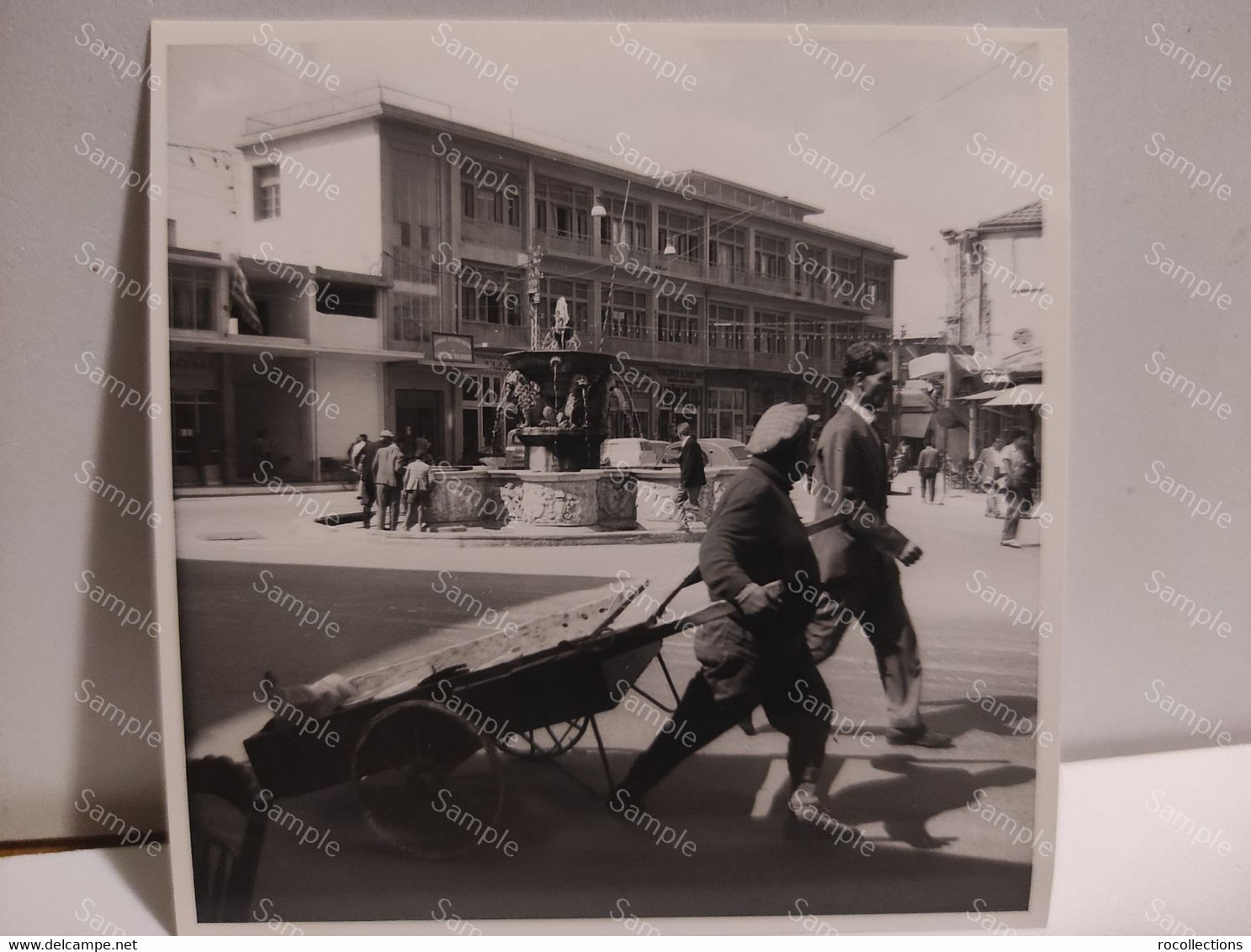 Greece Creta HERAKLION  1961.  9x9 Cm - Orte