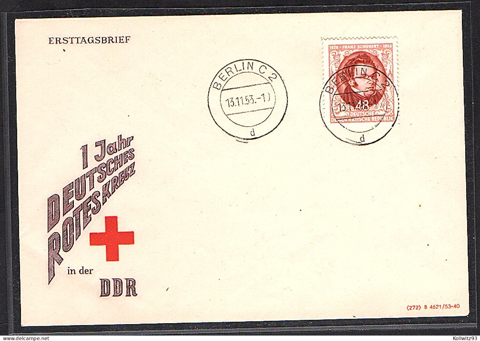 DDR. FDC. Mi.-Nr. 404 Franz Schubert  - Andere & Zonder Classificatie