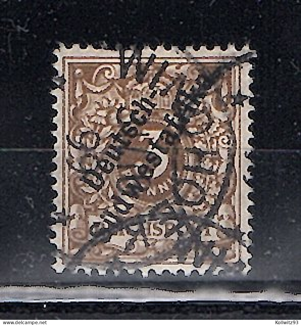 Deutsche Kolonie DSWA. 1899 Mi.-Nr. 5 D Gestempelt, FA.Jäschke-L.BPP. - German South West Africa