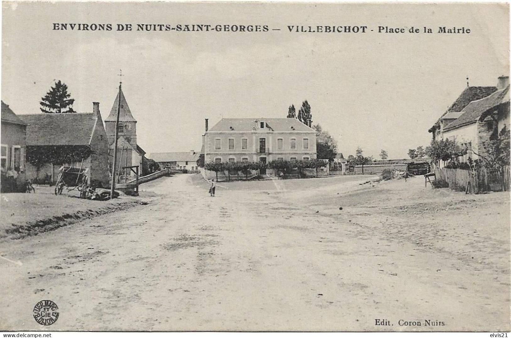 Environs De NUITS SAINT GEORGES. VILLEBICHOT Place De La Mairie - Andere & Zonder Classificatie