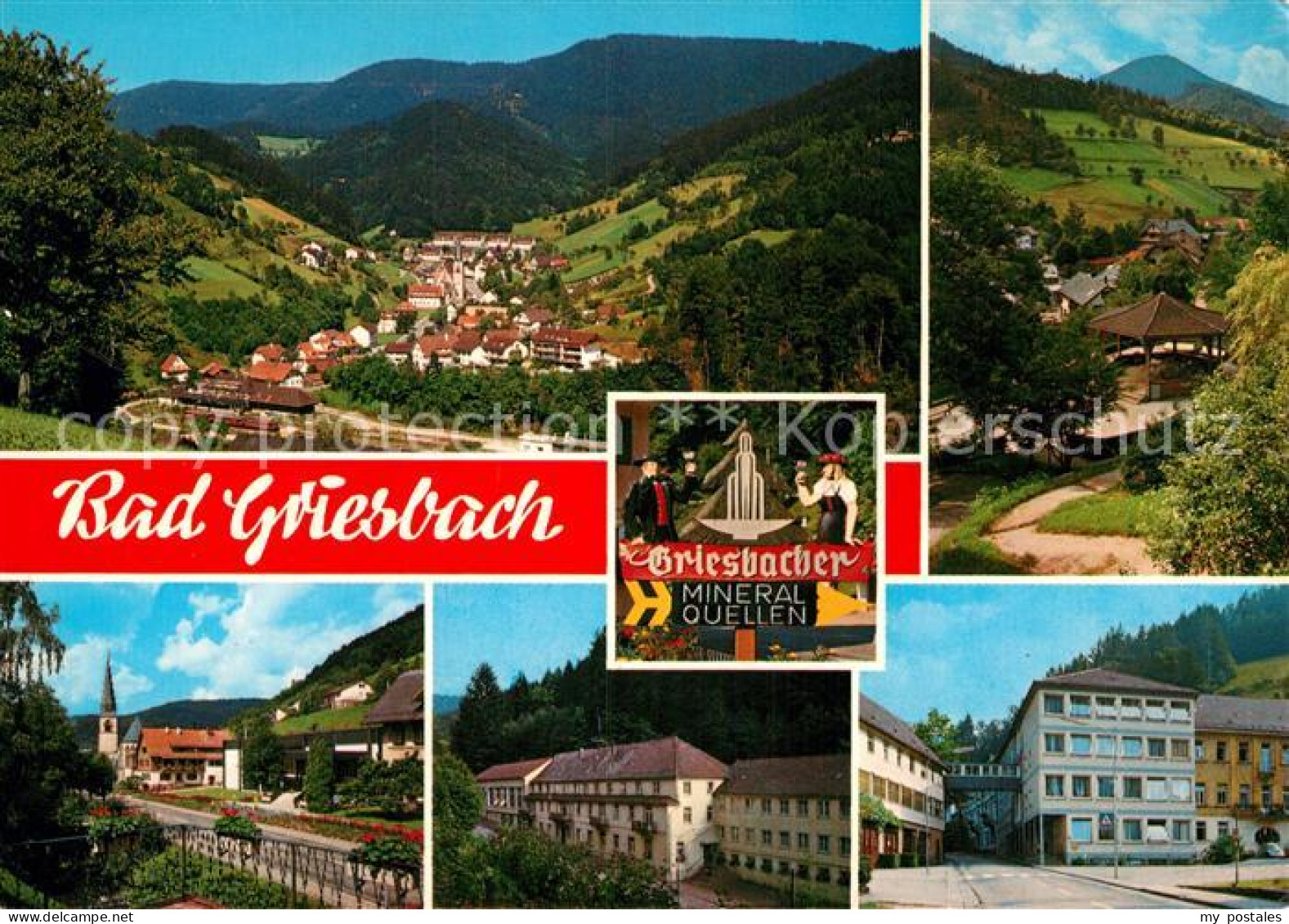 72944604 Bad Griesbach Schwarzwald  Panorama Mineralquellen Ortsansichten Bad Gr - Sonstige & Ohne Zuordnung