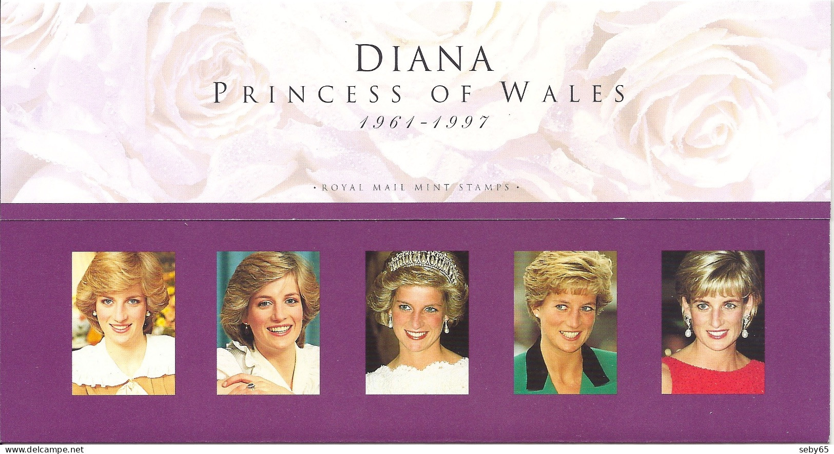 Great Britain 1998 - Lady Diana Princess Of Wales 1961-1997, Commemoration - Set MNH + Presentation Pack - Presentation Packs