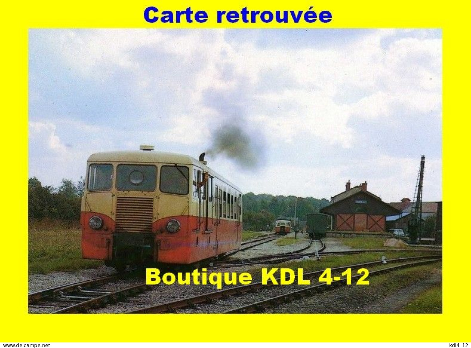 AL 098 - Autorail Verney X 224 - ECUEILLE - Indre - BA - Trains