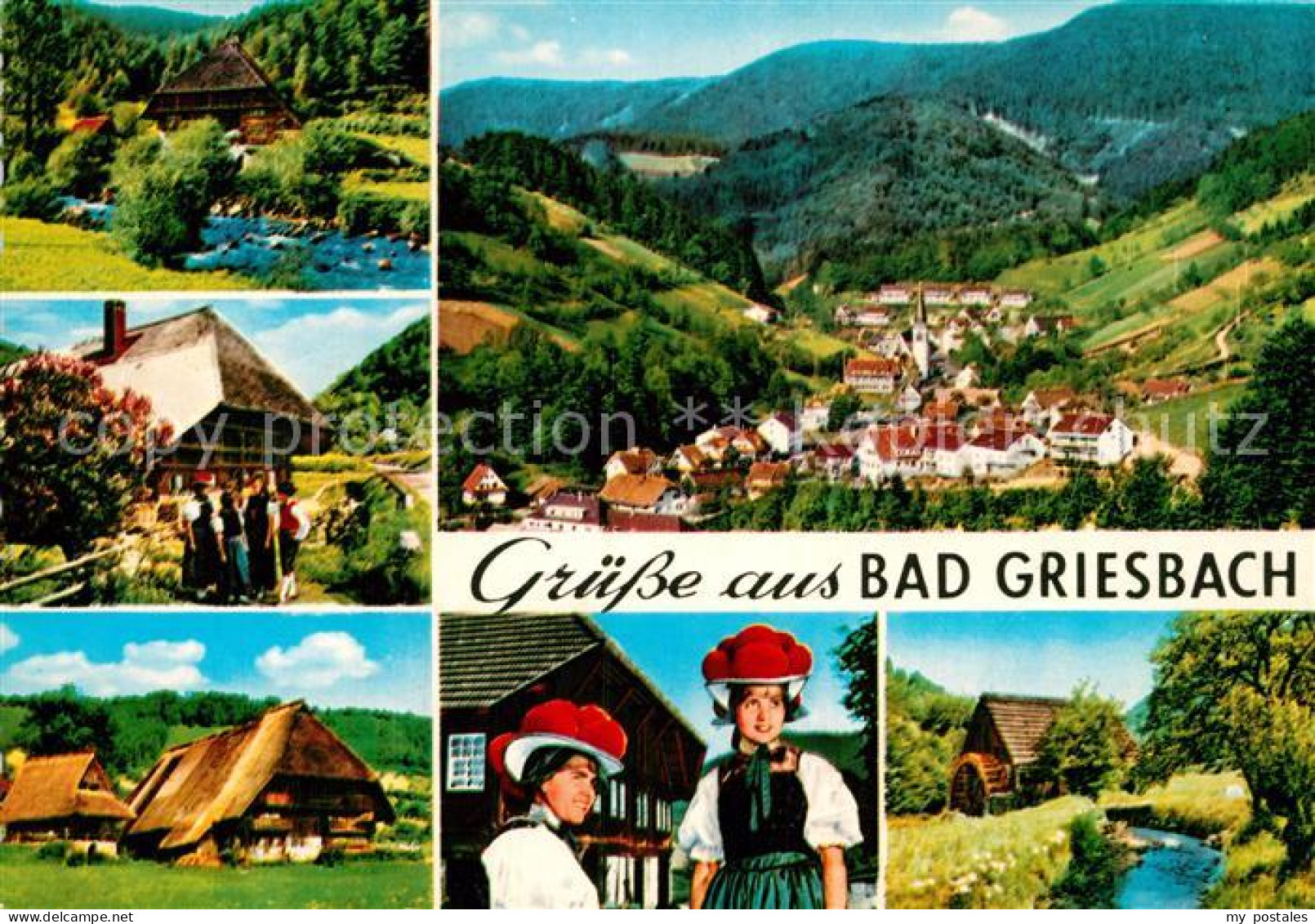 72944600 Bad Griesbach Schwarzwald  Panorama Schwarzwaldbauernhof Trachten Bolle - Sonstige & Ohne Zuordnung