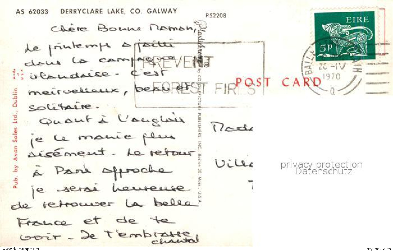 72944279 Galway Irland Derryclare Lake  - Other & Unclassified