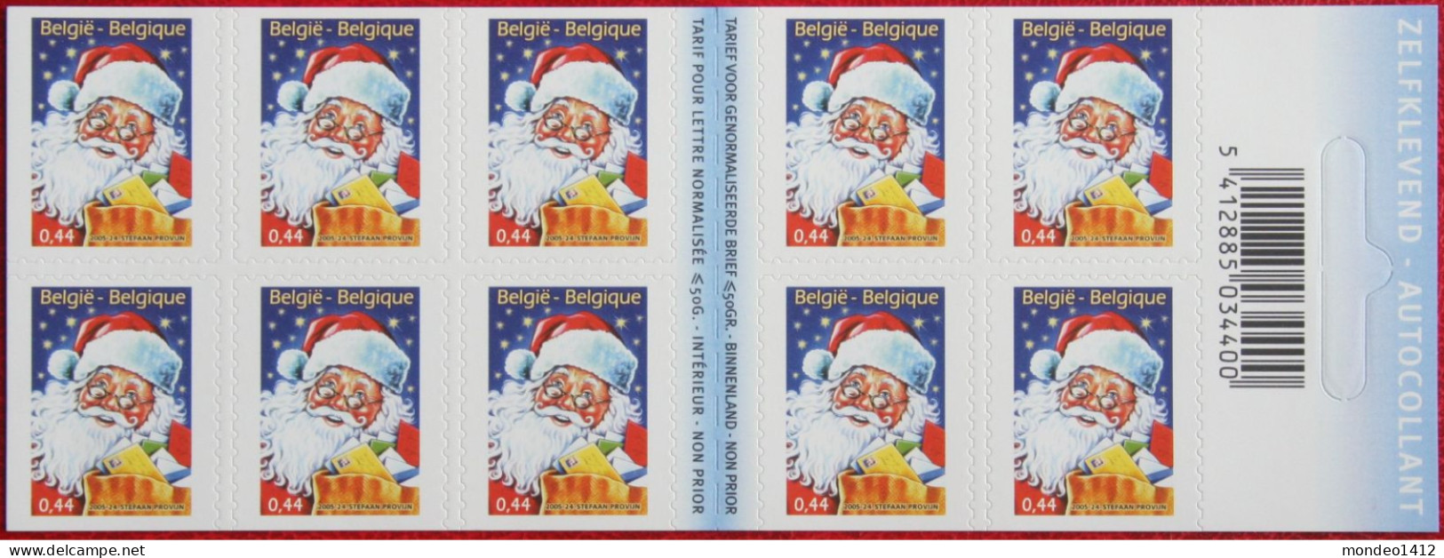 Boekje/carnet B58 - 2005 - Kerstmis En Nieuwjaar / ** MNH - 1953-2006 Moderne [B]