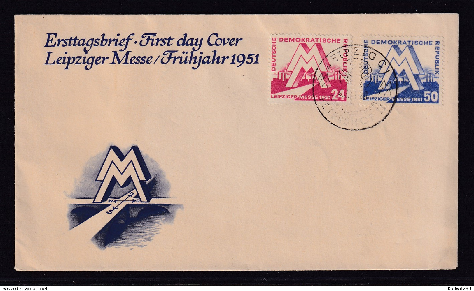 DDR. FDC.  Mi.-Nr. 282-283 - Other & Unclassified