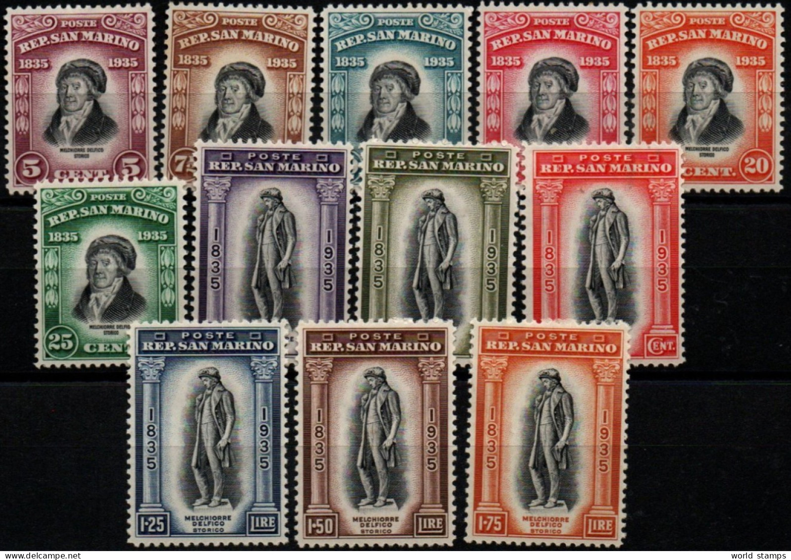 SAINT-MARIN 1935 * - Unused Stamps
