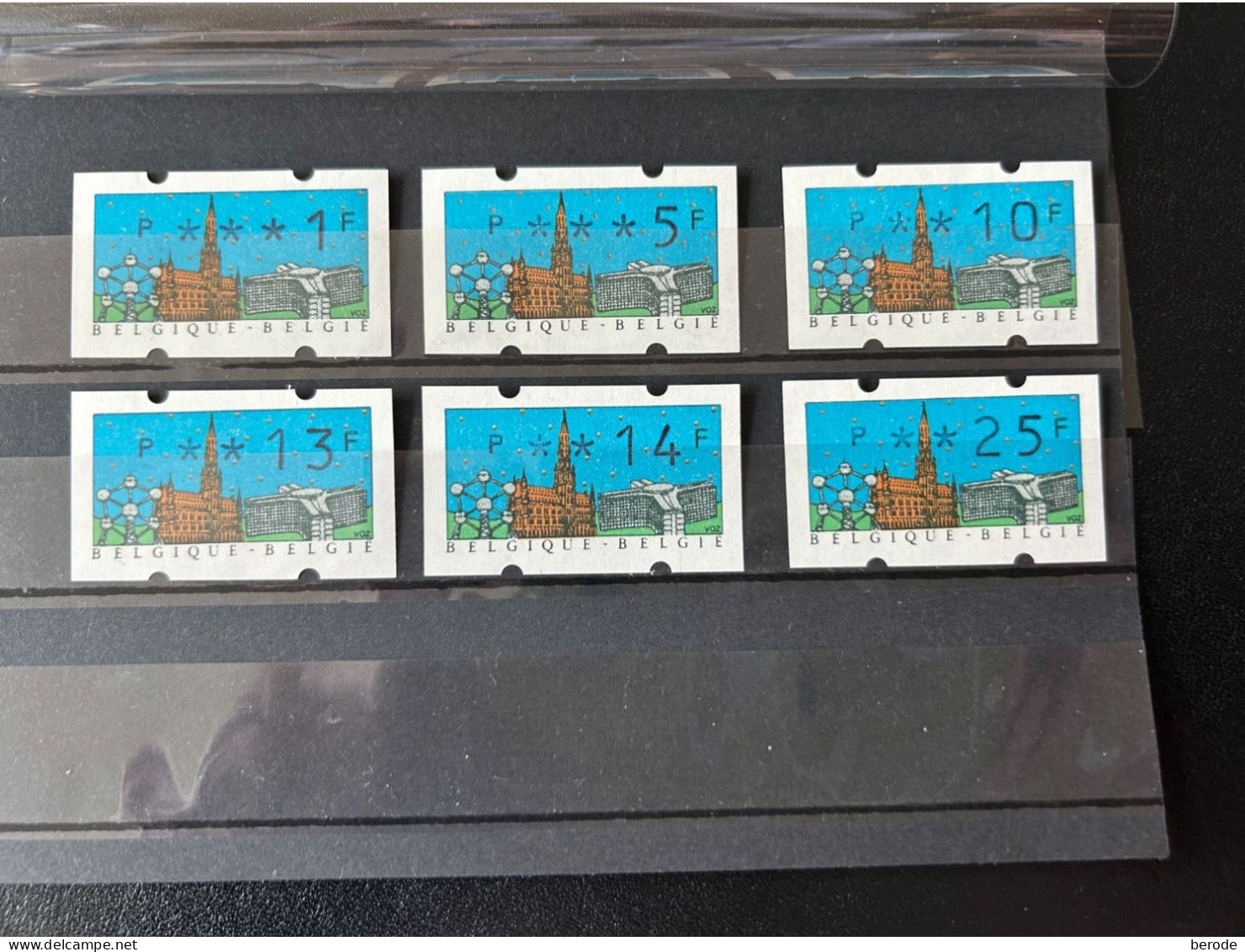 ATM 80 Postfris ** 1990. - Belgique -Belgie  Cat Waarde 70 € - Nuovi