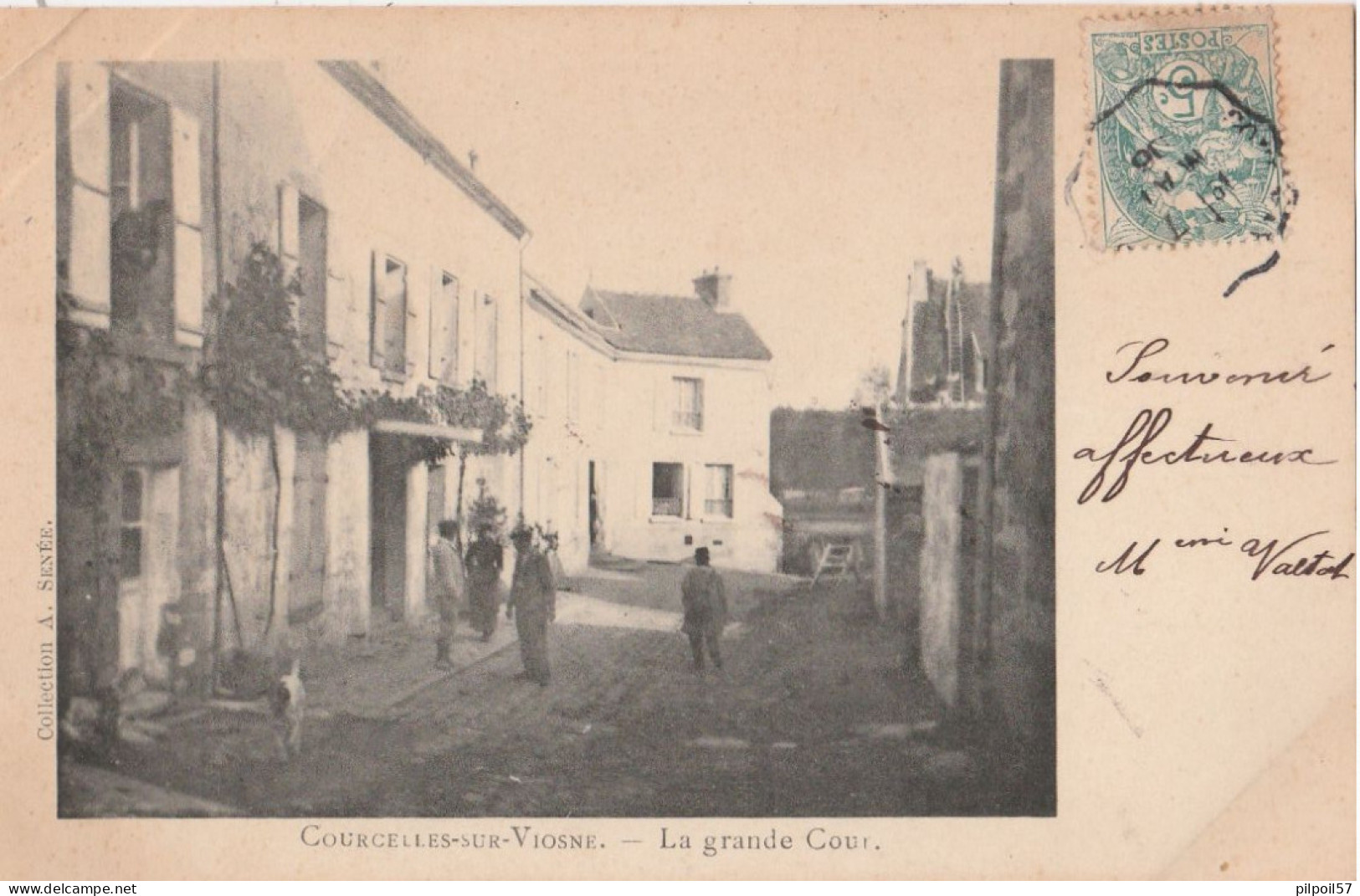 95 - COURCELLES SUR VIOSNE - La Grande Cour - Andere & Zonder Classificatie