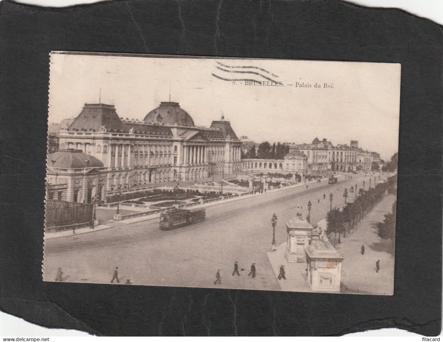 128945         Belgio,        Bruxelles,     Palais   Du  Roi,   VG   1922 - Monumenti, Edifici