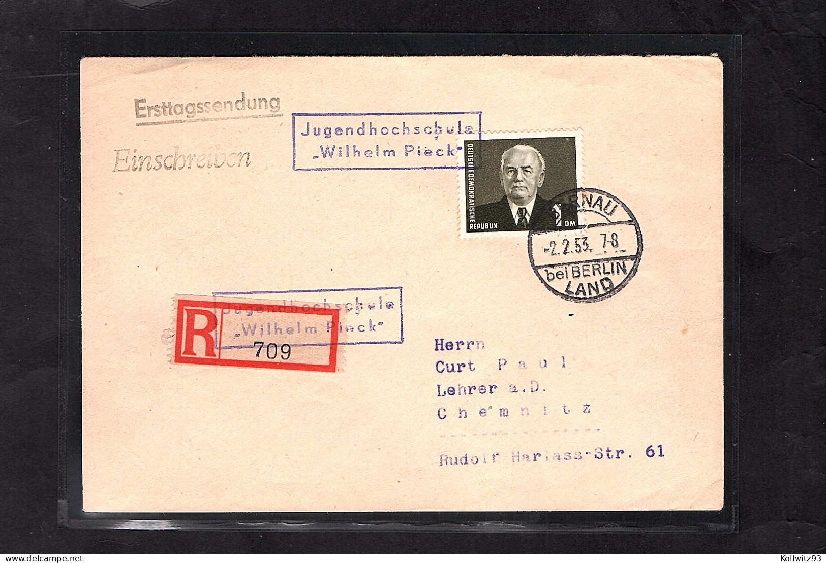 DDR - FDC Mi.-Nr. 342 AI XI, FA. Mayer. - Andere & Zonder Classificatie