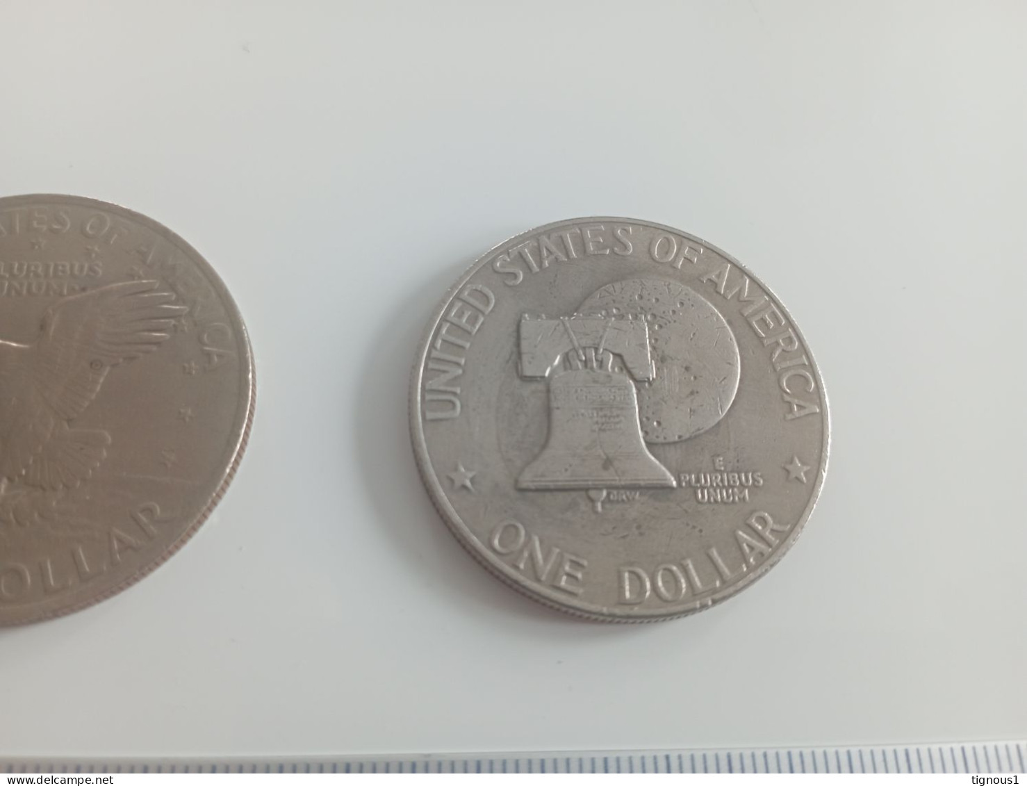 LOT DE 4 PIECES DE 1 DOLLAR EISENHOWER - Verzamelingen