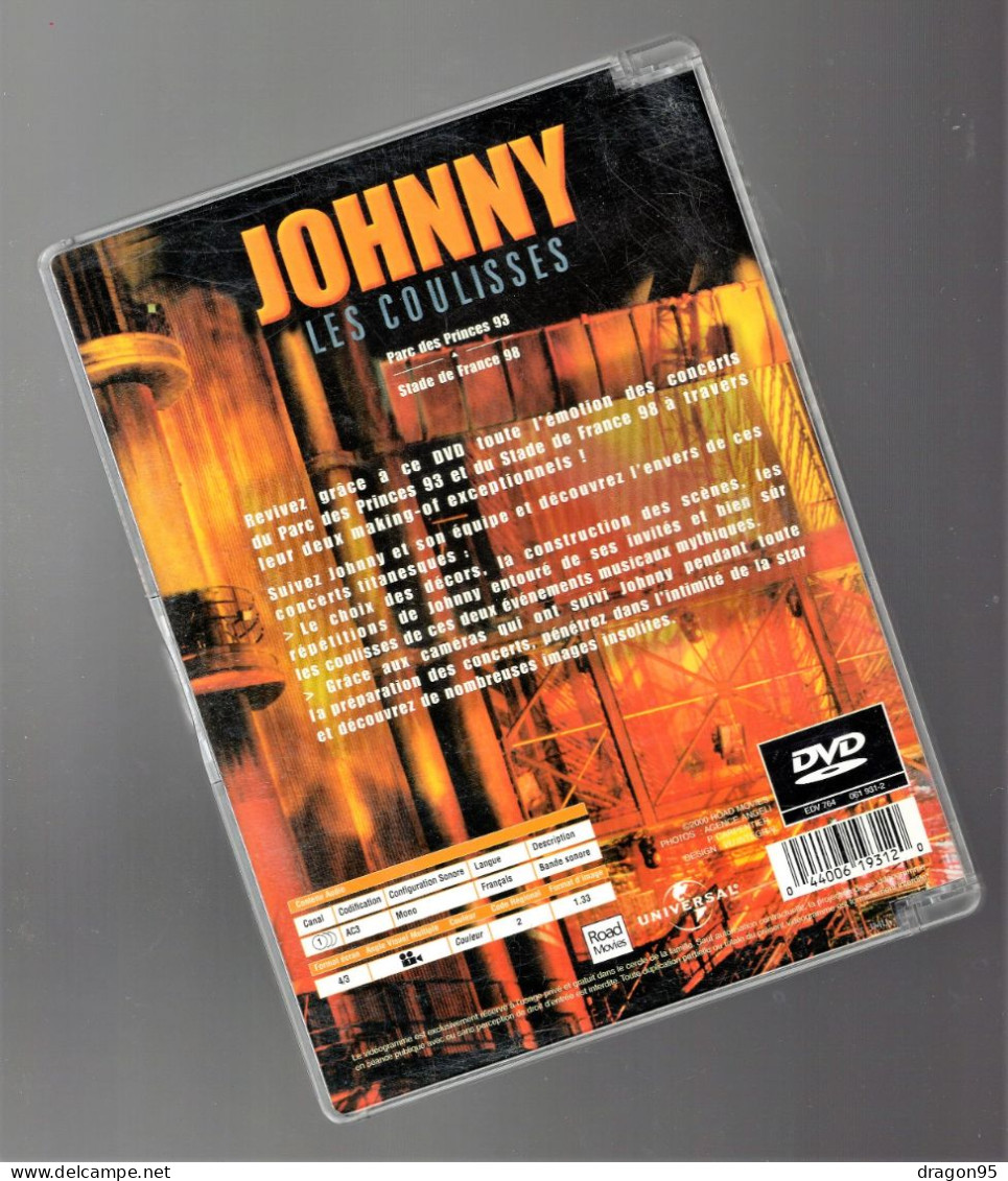 Johnny HALLYDAY : Les Coulisses - Parc Des Princes 93 - Stade De France 98 - Concerto E Musica