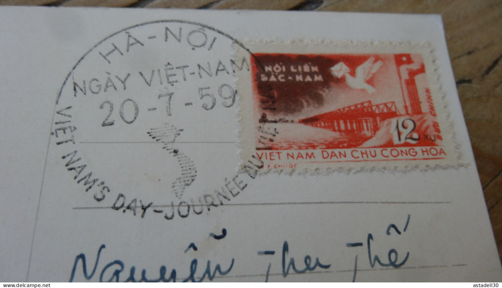 Carte FDC 1959, Ha-Noî ............BOITE1.......... 401 - Vietnam