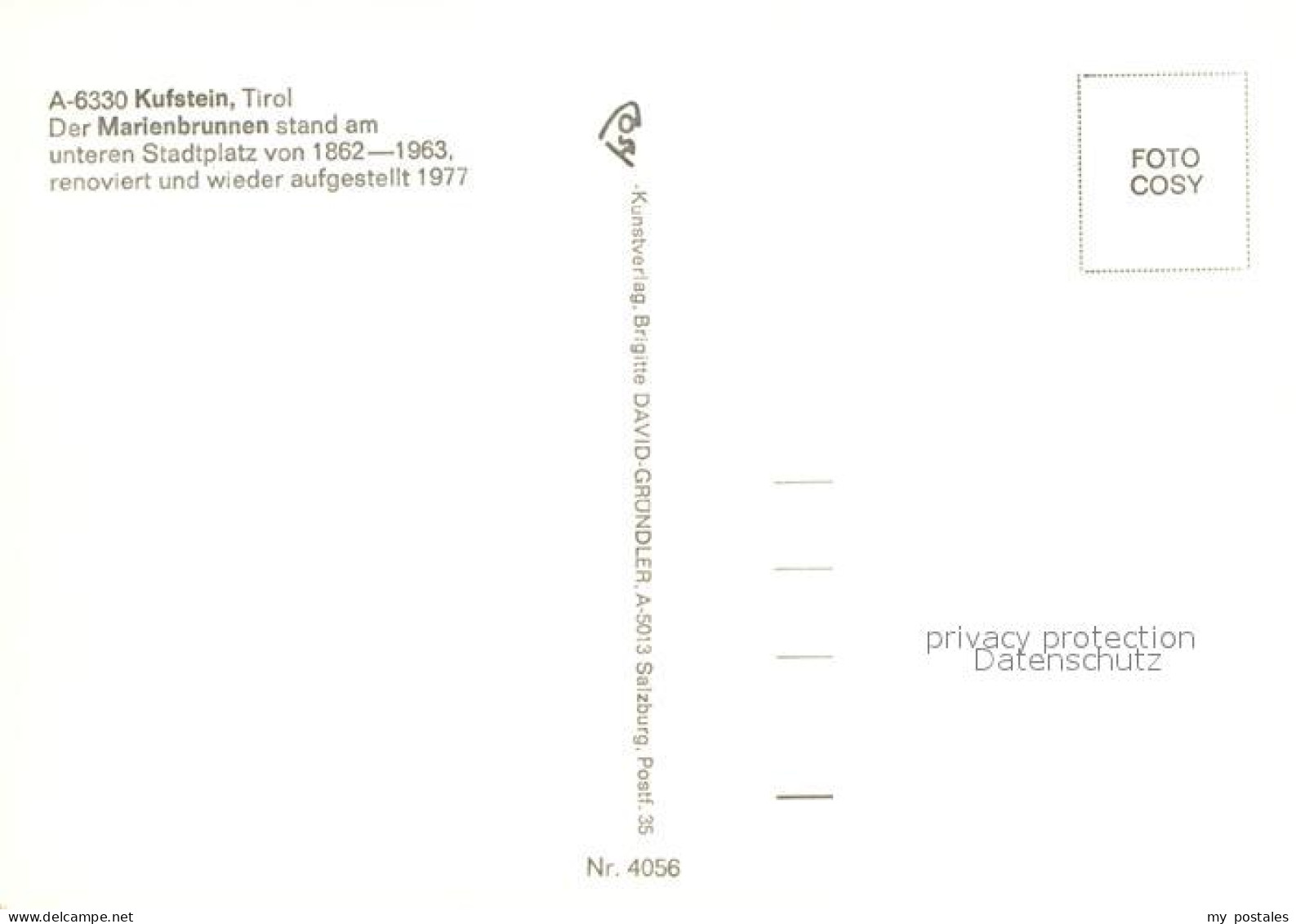 72943035 Kufstein Tirol Marienbrunnen Kufstein - Other & Unclassified