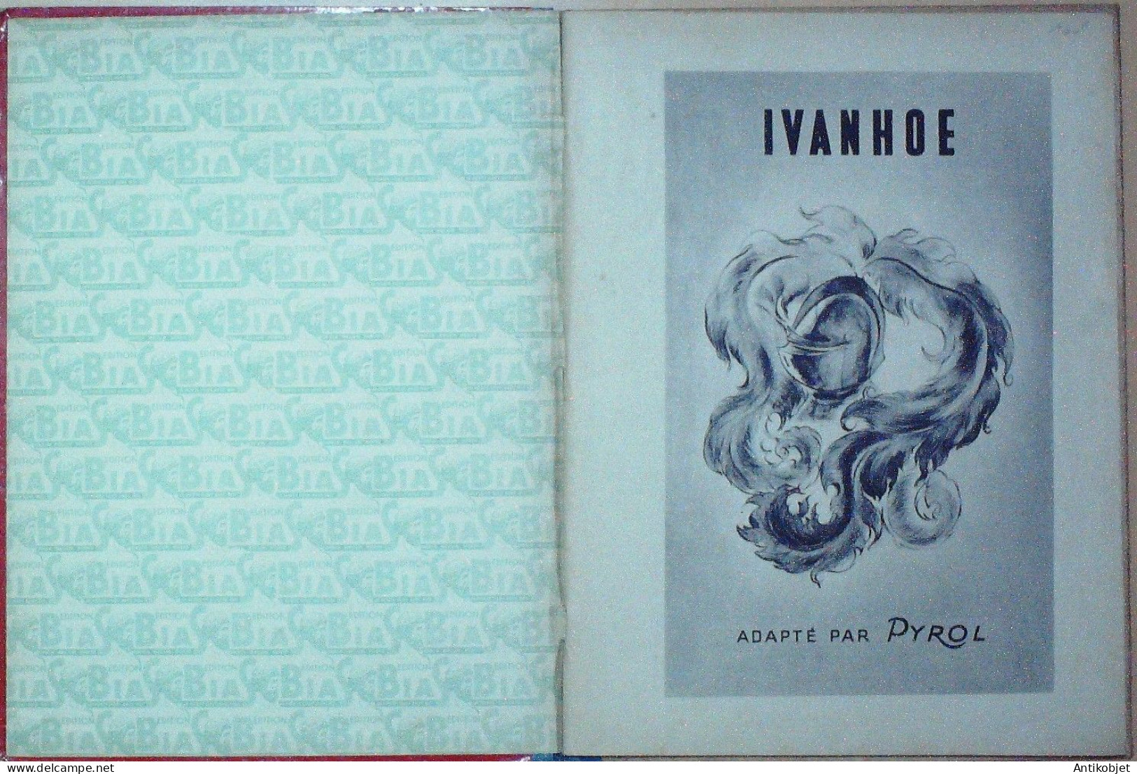 Ivanhoé Par Walter Scott Illustré Par Pierre Leroy édition Bias Eo 1947 - Andere & Zonder Classificatie