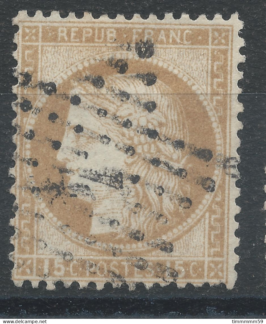 Lot N°83405   N°55, Oblitéré étoile Chiffrée 4 De PARIS "R.d'Enghien (juillet 1863 à Fin Mars 1876)" - 1871-1875 Ceres