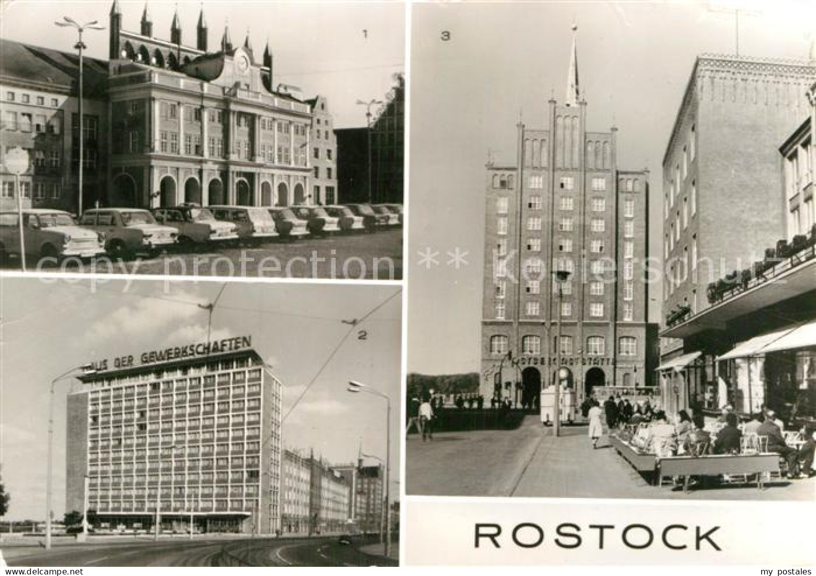 72942739 Rostock Mecklenburg-Vorpommern Ernst-Thaelmann-Platz Haus Der Gewerksch - Rostock