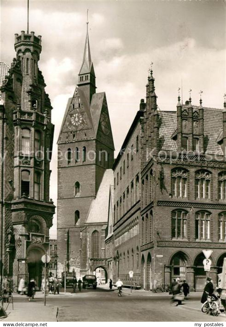 72942729 Hannover Altes Rathaus Marktkirche Hannover - Hannover