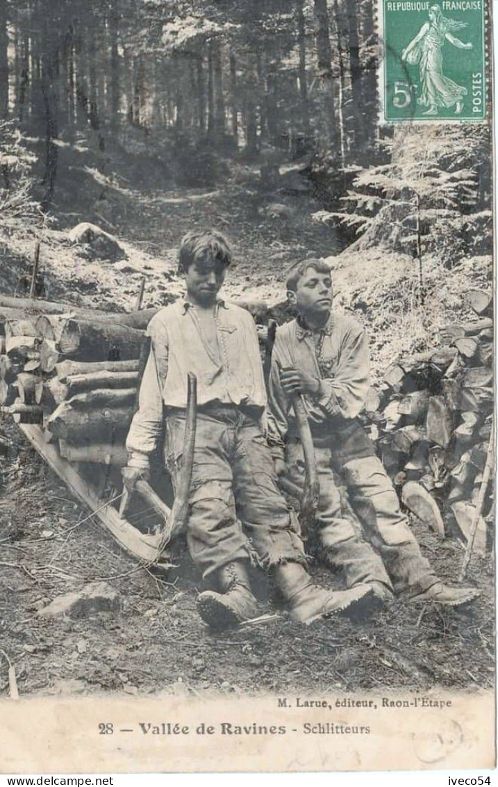 88  Vallée De Ravines  / Moyenmoutier  " Schlitteurs " - Raon L'Etape