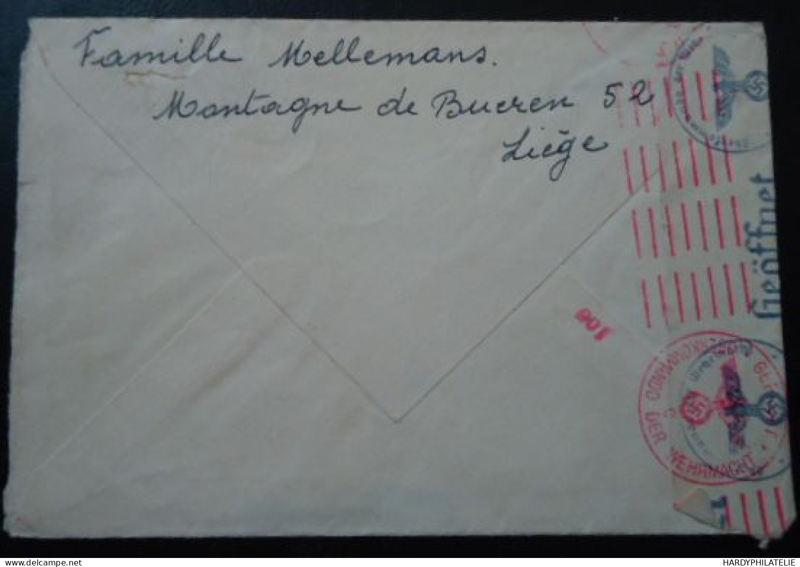 Lettre 1941 C16 - WW II (Covers & Documents)