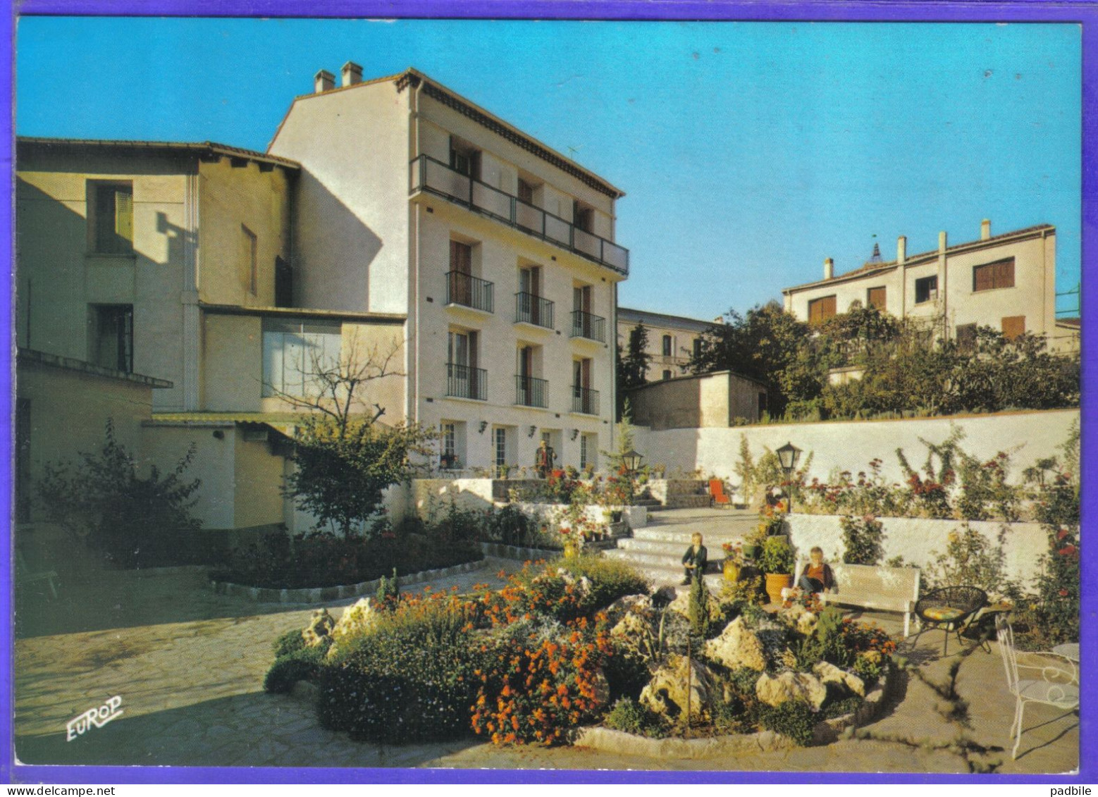 Carte Postale 66. Arles-sur-Tech  Les Glycines  Hotel Restaurant  Très Beau Plan - Other & Unclassified