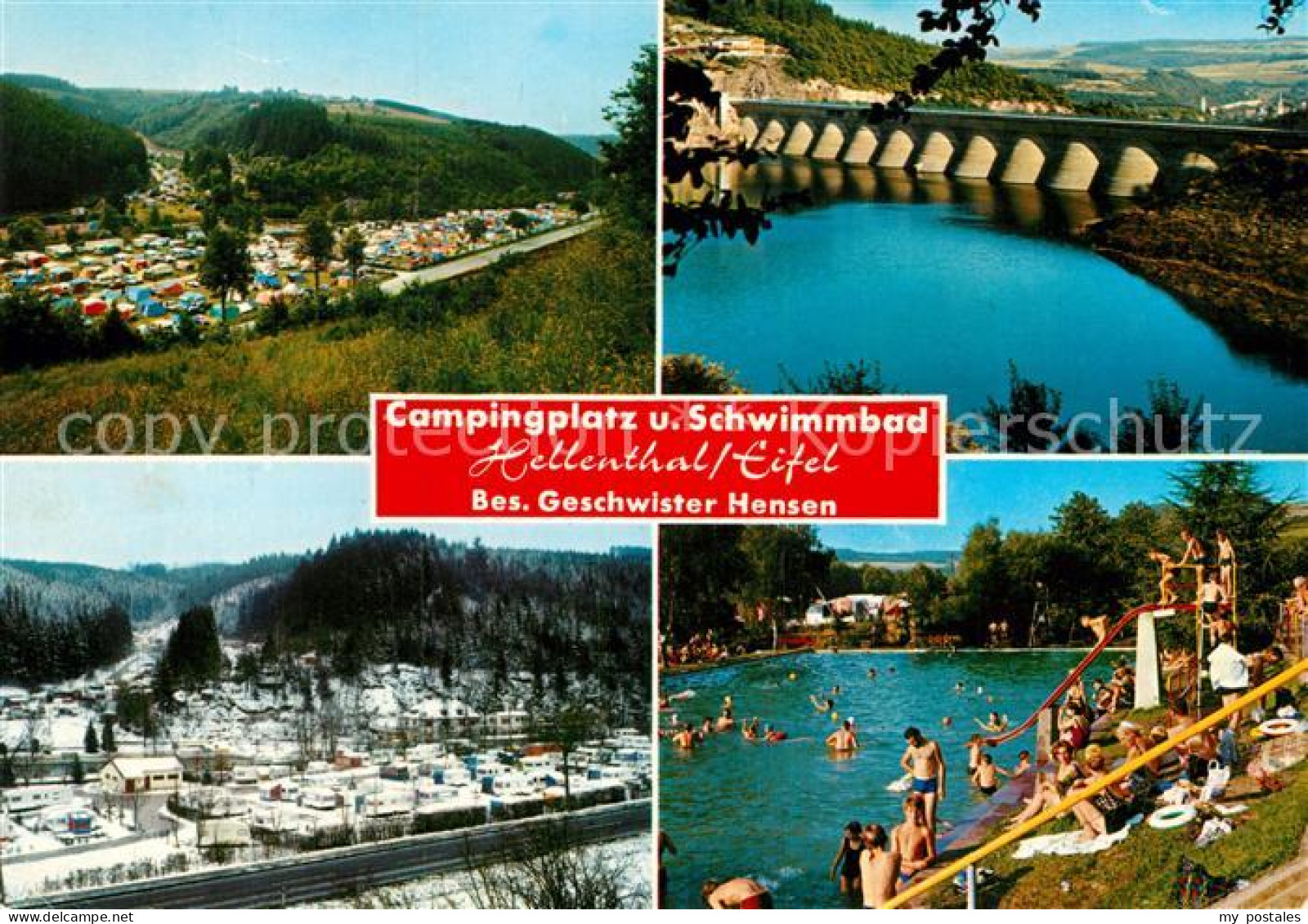 72942102 Hellenthal Eifel Campingplatz Schwimmbad Talsperre Stausee Hellenthal - Other & Unclassified