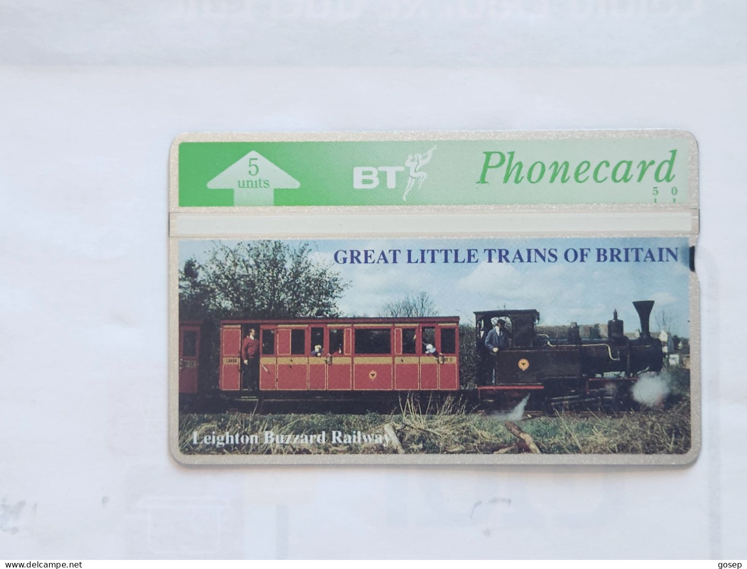 United Kingdom-(BTG-172)-Great Little Trains-(1)-(471)(5units)(306C46316)(tirage-1.000)folder(price Cataloge-12.00£-mint - BT Emissions Générales