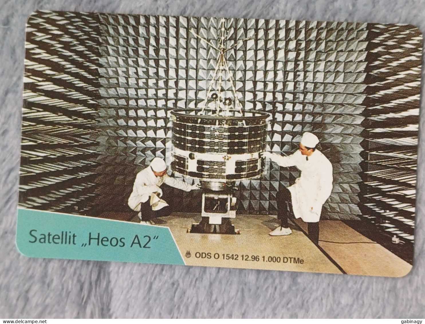 GERMANY-1080 - O 1542 - Eroberung Des Weltraums: Satellit "Heos A2" - SPACE - 1.000ex. - O-Series : Customers Sets
