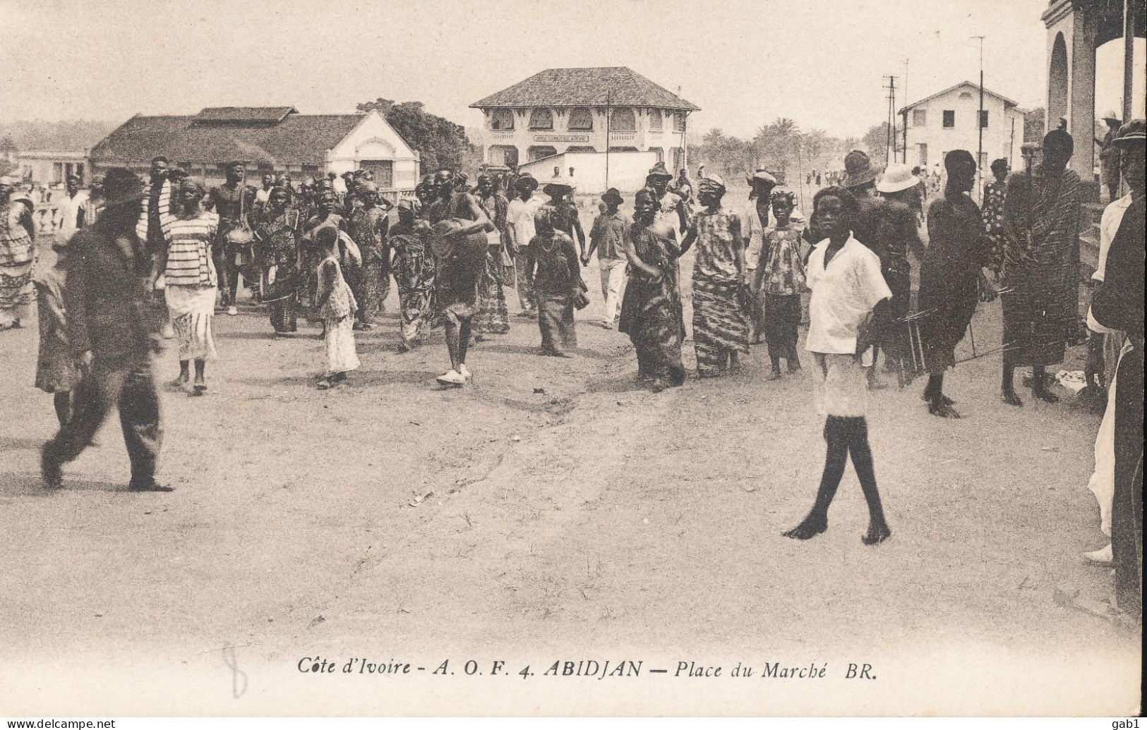 Cote D'Ivoire --- Abidjan -- Place Du Marche - Ivory Coast