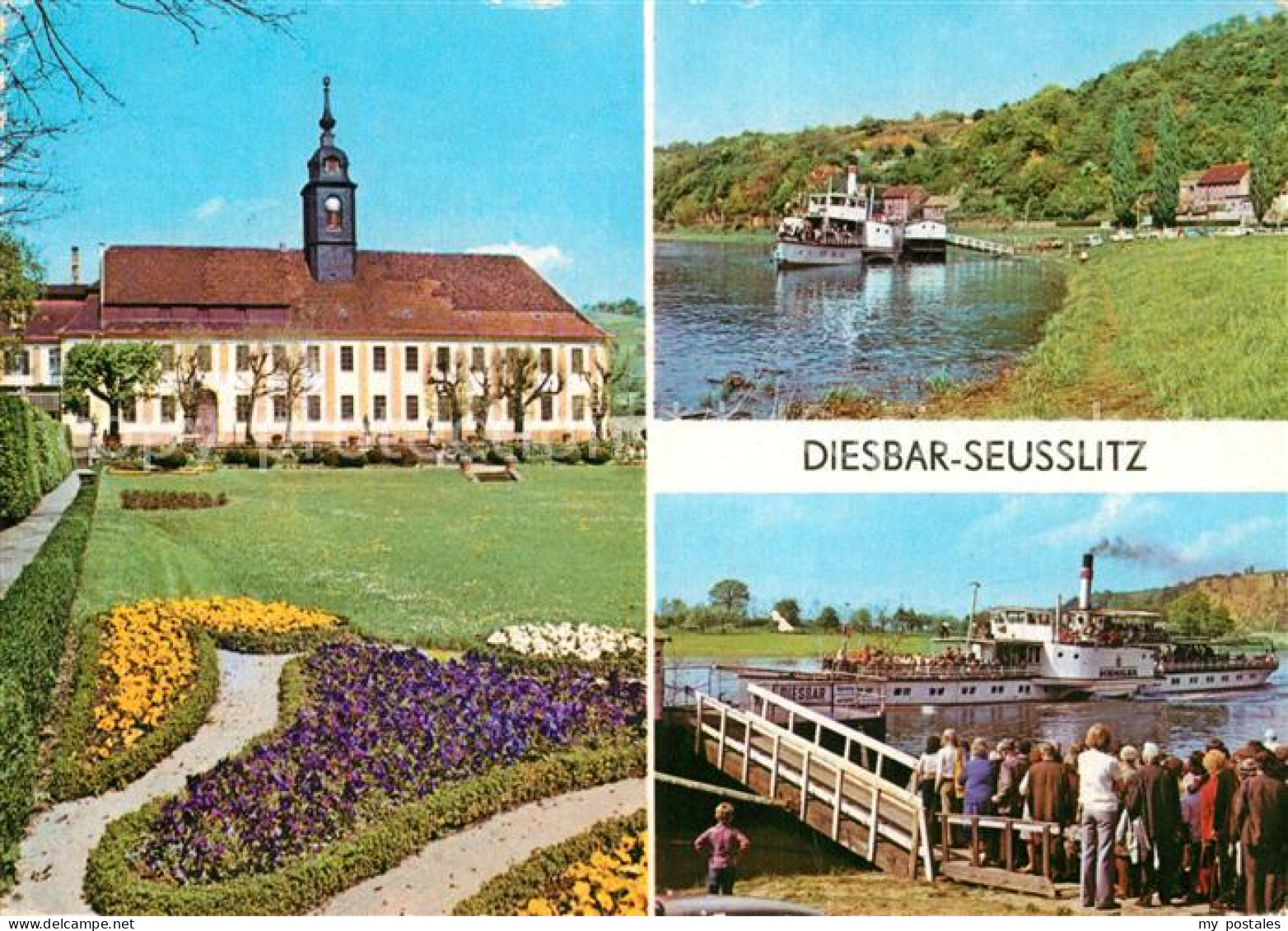 72941694 Diesbar-Seusslitz Schloss Bootsanlegestellen Diesbar-Seusslitz - Diesbar-Seusslitz