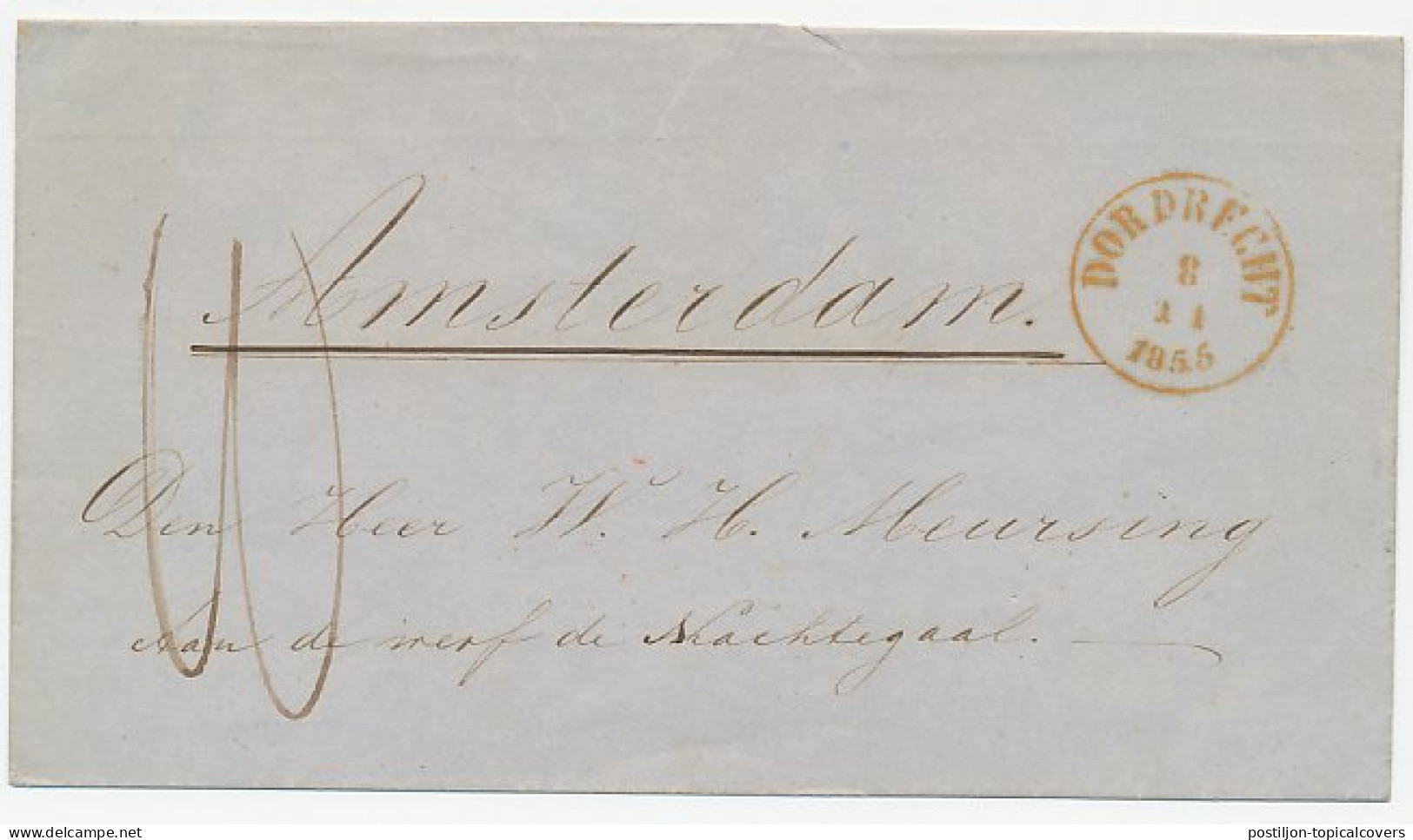 Dordrecht - Amsterdam 1855 - ...-1852 Prephilately