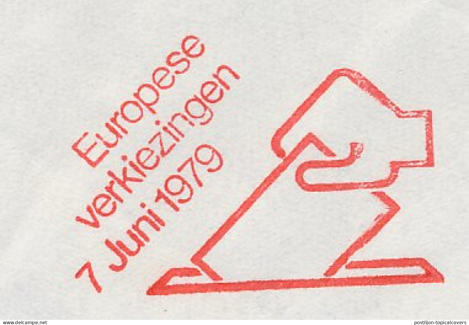 Meter Cover Netherlands 1979 European Elections 1979 - Zoetermeer - Instituciones Europeas