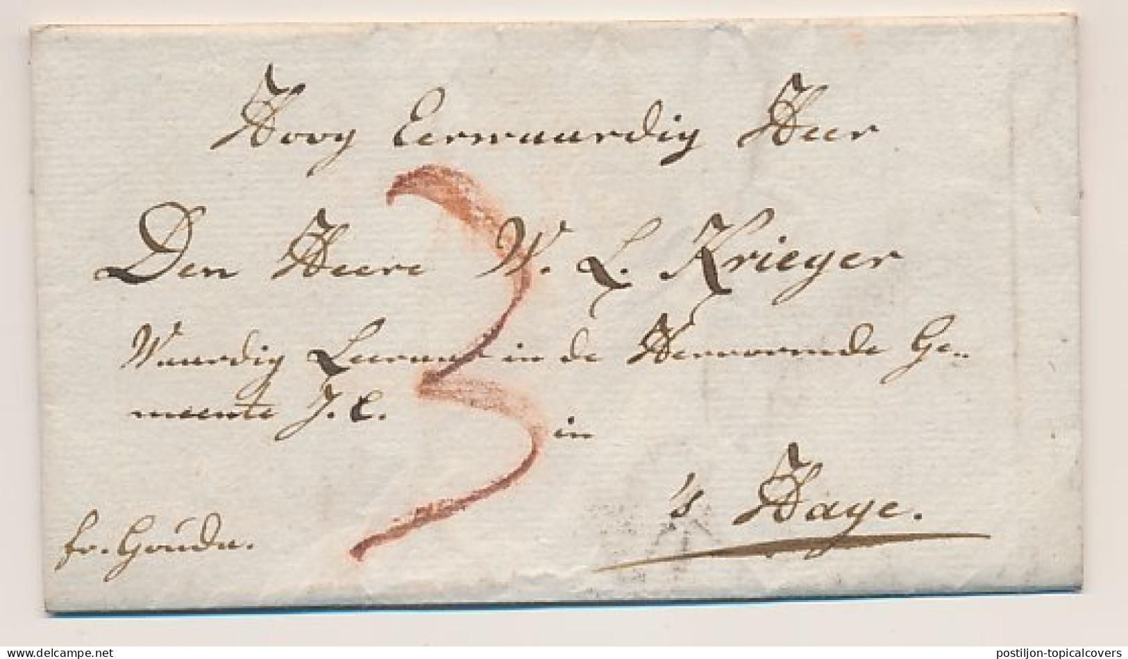 Polsbroek - Den Haag 1796 - Franco Gouda - ...-1852 Precursori