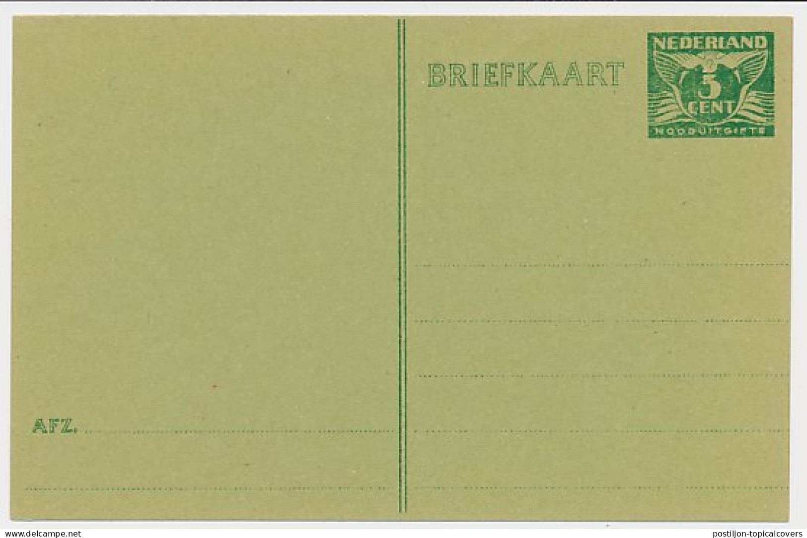 Briefkaart G. 277 C  - Postal Stationery