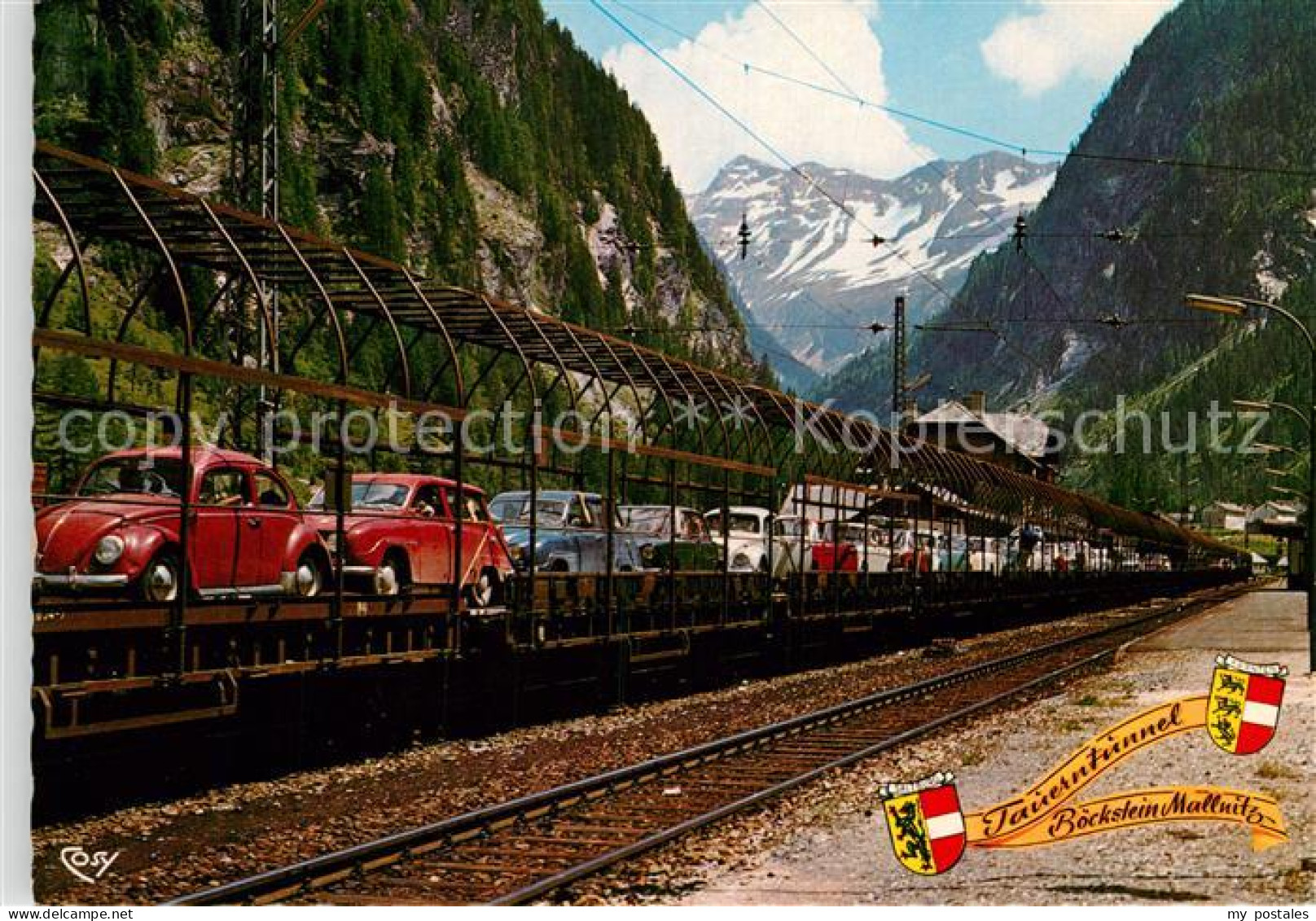 72941555 Boeckstein Autoverladung Tauern-Tunnel  Boeckstein - Other & Unclassified